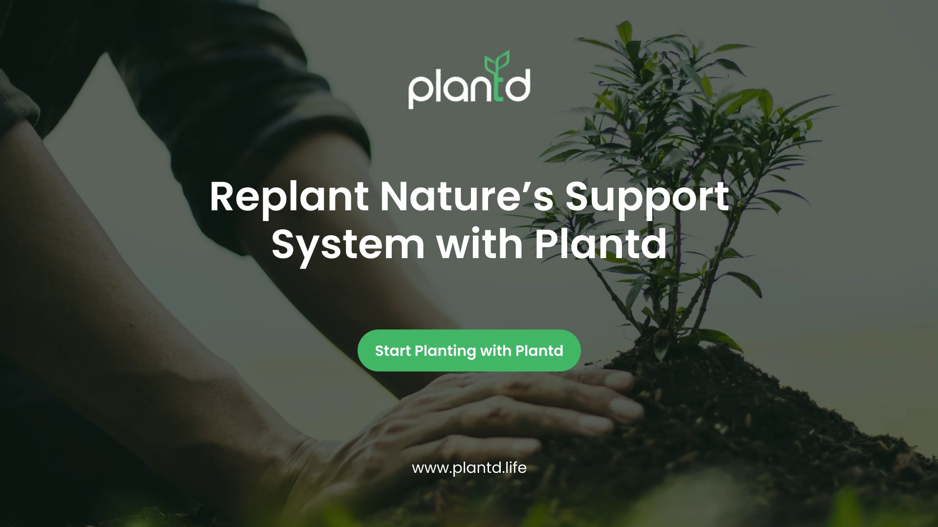 Replant Nature&rsquo;s Support System with Plantd